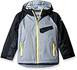 Columbia Big Boys Snow Pumped Jacket, Medium, Black