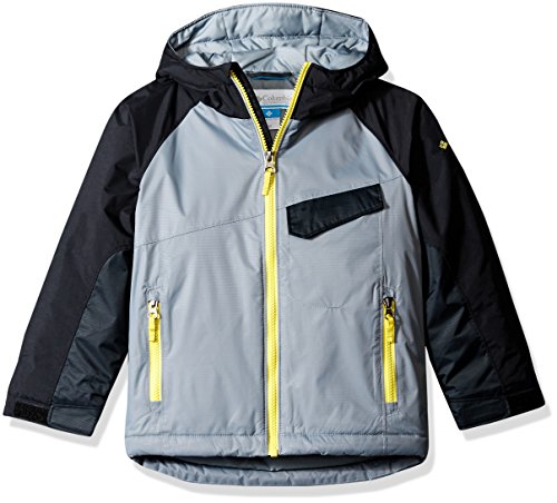 Columbia Big Boys Snow Pumped Jacket, Medium, Black
