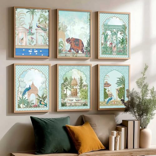 Image of kotart Premium Digital Traditional Art Paintings with Frame for Home Decor - Framed Wall Painting for Living Room Bedroom Office Room Decor - Painting for Wall Decoration - (19X25 INCH, C)