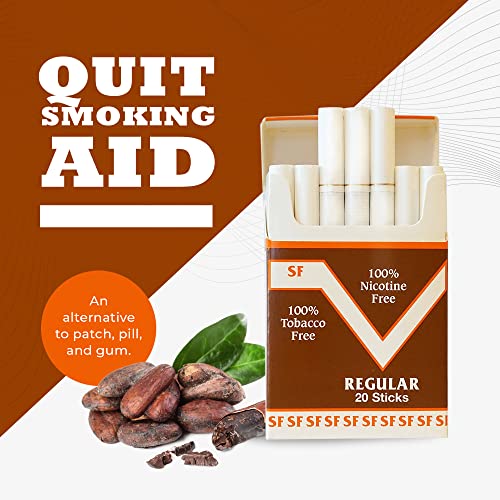 Herbal Cocoa Bean Cigarettes 5 Pack Menthol Flavor 100% Tobacco Free/Nicotine Free #TOP3