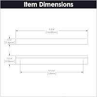 Vista 5 de Hickory Hardware Manijas de gabinete de cocina, tirador de cajón para puertas y cajones de aparador, accesorios para baño, centro de agujero de Ónix