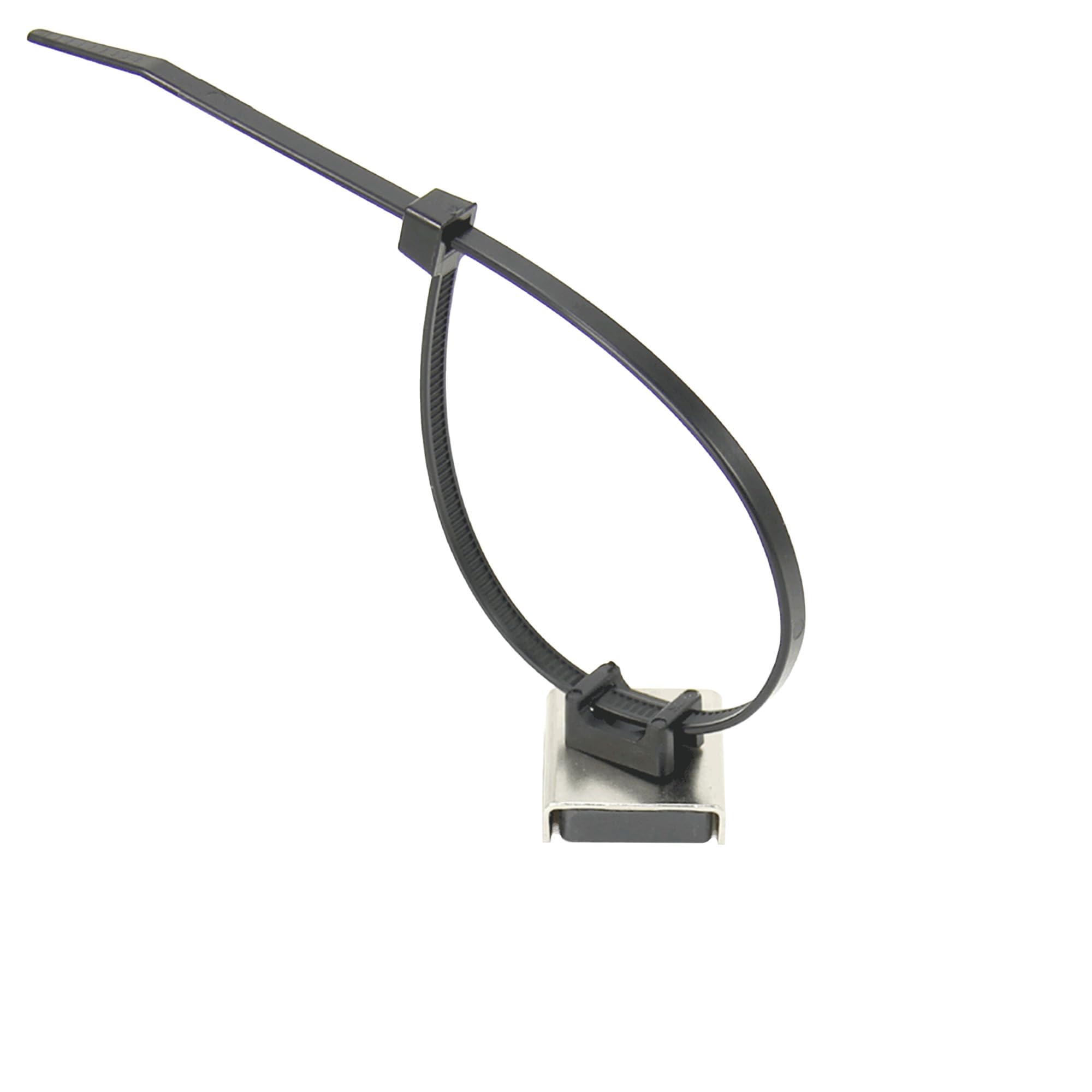 Monte de Corbata de Cables Magnéticos en Casa, Oficina O Aula - 26 x 23 x 6.3mm de Espesor - 6.1kg de Tracción - Paquete de 40