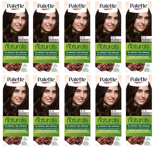 Crème colorante Palette 3-0 marron foncé pour votre routine beauté maison