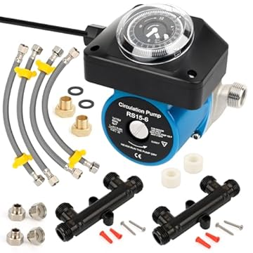 hot water heater recirculating pump