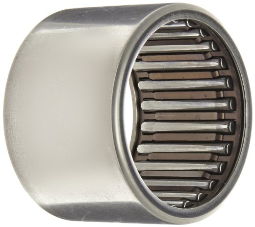 INA HK3026 Needle Roller Bearing, Caged Drawn Cup, Outer Ring and Roller, Steel Cage, Open End, Metric, 30mm ID, 37mm OD, 26mm Width, 8500rpm Maximum Rotational Speed