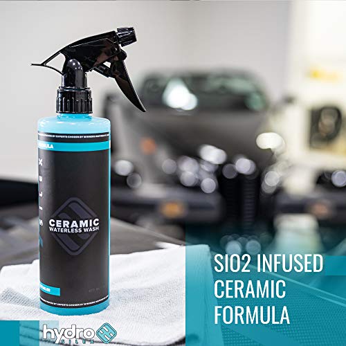 image for HydroSilex Ceramic Waterless Wash (16oz) Waterless Car Wash Spray For 