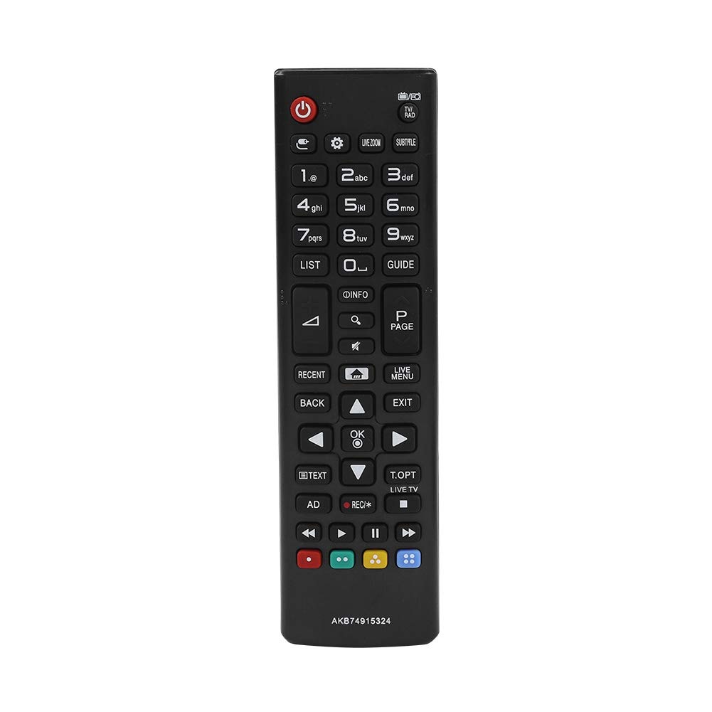 Pilot do telewizora VBESTLIFE, pilot uniwersalny o długości ponad 8 metrów, zamiennik pilota ABS 3D do telewizora LCD LED AKB74915324 z baterią.