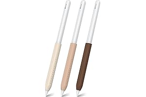 Versatile Silicone Grip for Apple Pencil 2nd Generation and Apple Pencil (USB-C)