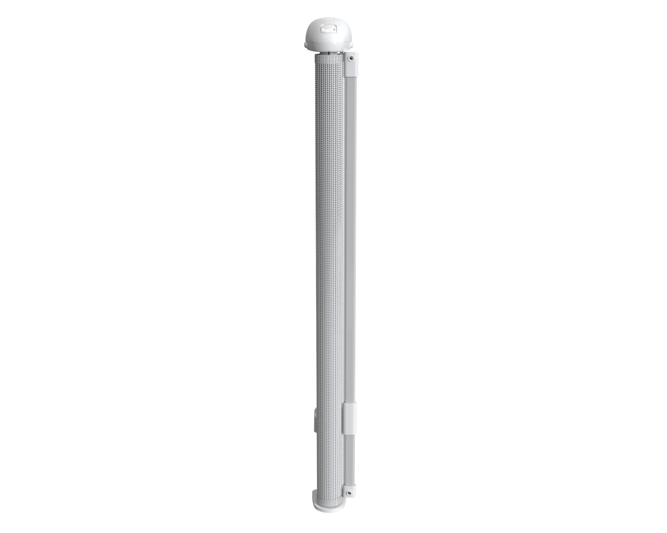 WEBABY - Barrière de sécurité bébé sur Enrouleur KLIP - Blanc 130 cm - dès 24 Mois