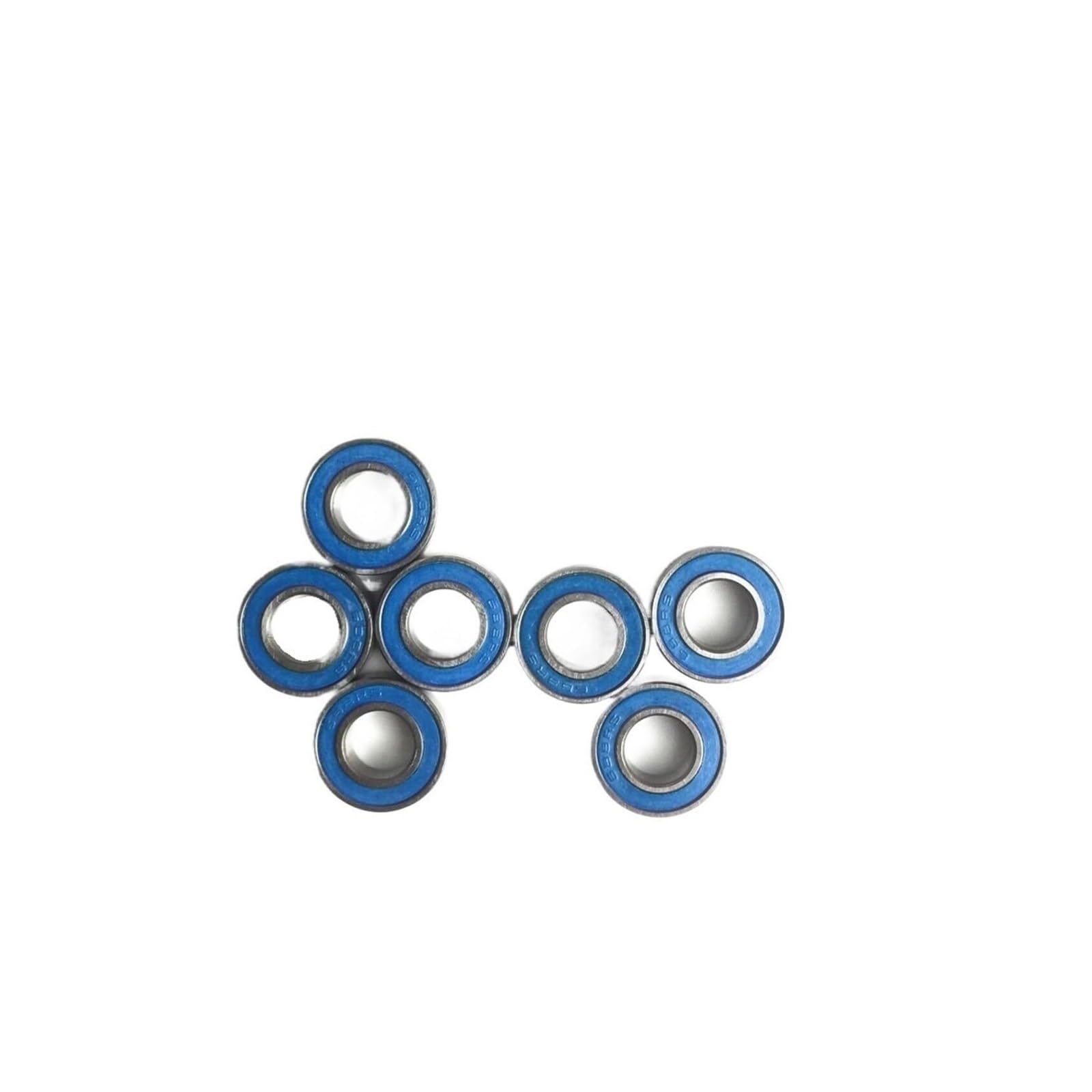MR104RS Lager 4 * 10 * 4 mm 10PCS ABEC-3 Hobby Electric RC Car Truck MR104 RS 2RS Kugellager MR104-2RS Blau versiegelt - Sortiment Dichtungssatz