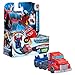 Produktbild Transformers Spielzeug EarthSpark 1-Step Flip Changer Optimus Prime, Action-Figur (10 cm), Roboterspielzeug, ab 6 Jahren