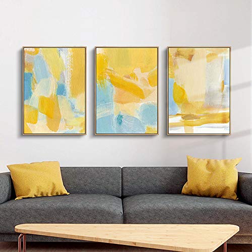 Affiche et impression mur art photo jaune pour illuminer la chambre et le salon