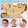 INTERWARM 200Pcs Paint Tray Palettes, 5.5Inch Clear Round Plastic Palettes Paint Tray Acrylic Oil Watercolor Craft Supplies for Art Class DIY Craft Painting Party Birthday Party #5