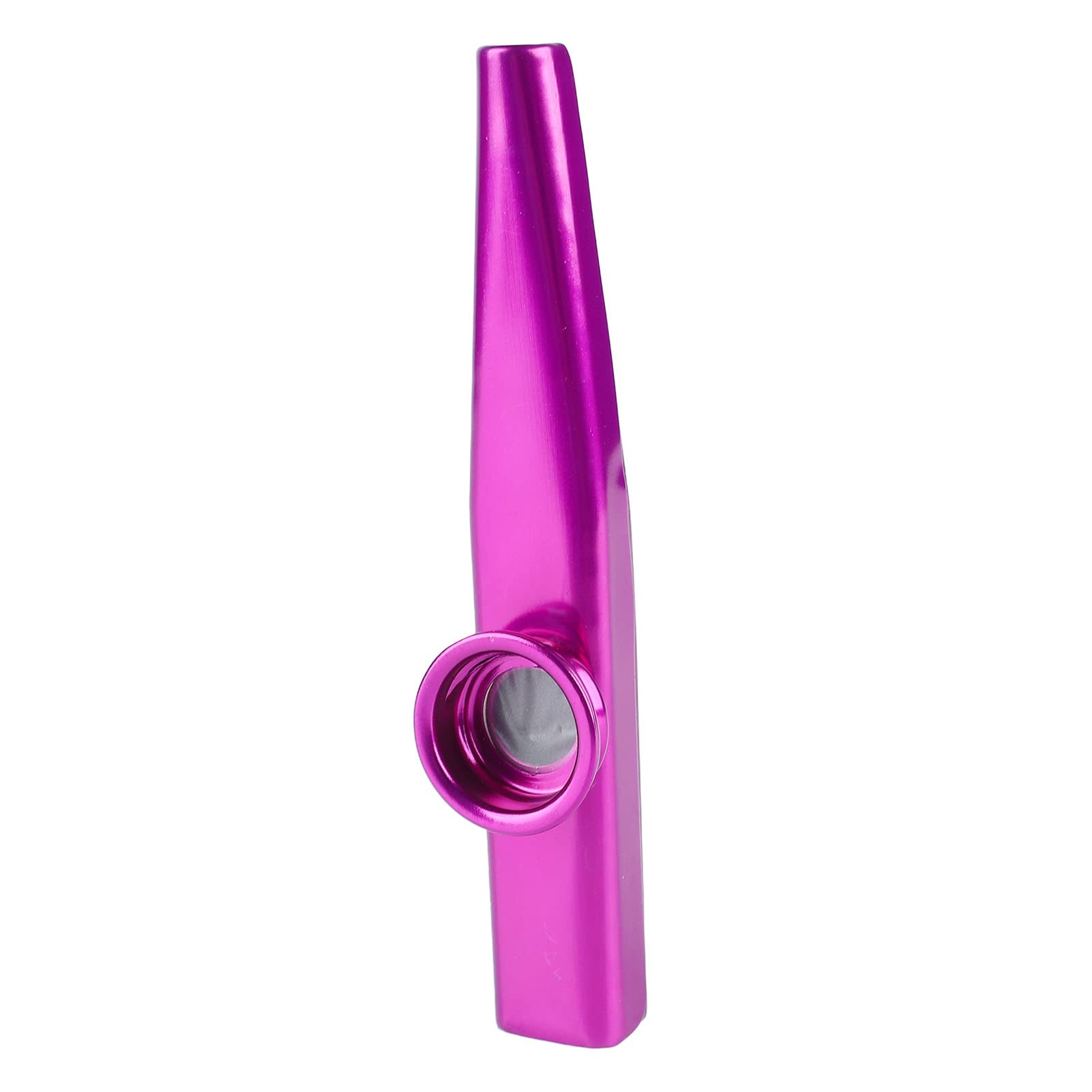 Metal Kazoo, Wear Fine Workmanship Lightweight Guitar Partner Easy Playing Aluminum Portable Kazoo for Replacement (Purple)