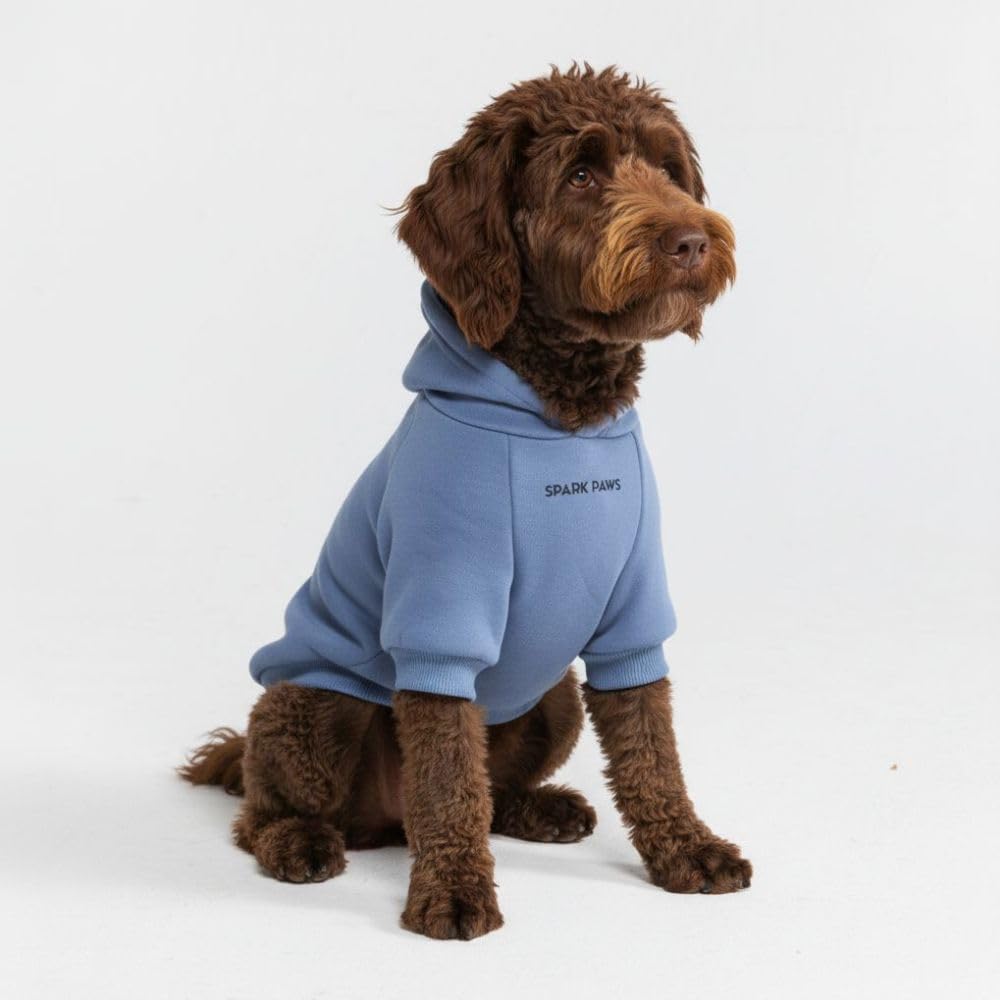 Spark Paws Dog Hoodie – Premium Dog Sweater for Small, Medium, and