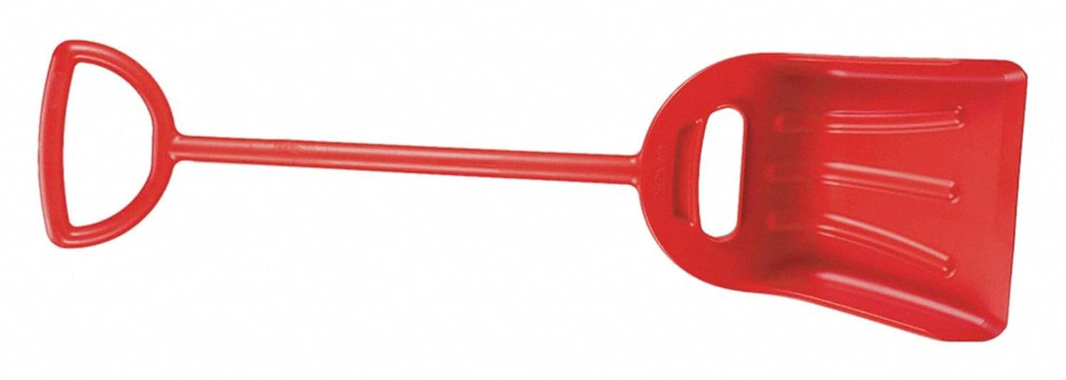 Remco 69844 Red Polypropylene Industrial Hygienic Shovel, Non-Sparking, 29.5" Blade, 1 Piece