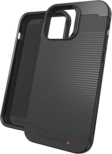 Miniatura 9 de Gear4 ZAGG Havana - Funda ligera y elegante con protección superior, inferior y esquina con D3O para Apple iPhone 13 Mini, color negro, 702008186