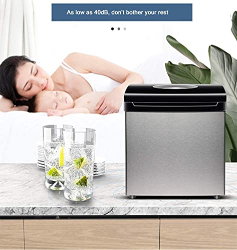 Máquina de hielo eléctrica para mesada 55 lbs miniatura 2