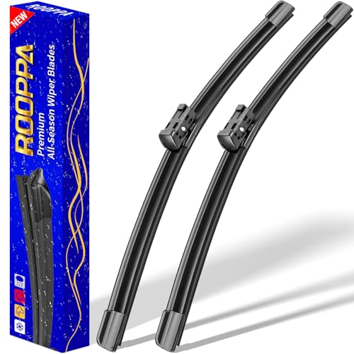 Image of 24 inch 20 inch Front Windshield Wiper blades Replacement for Audi A4 S4 Q5 SQ5 2009-2024,Q3 2011-2024,S5 RS5 2008-2023,Premium All-Season Replacement Automotive Windshield Wipers