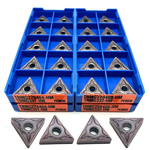 Insertos de carburo para torno TNMG220404 HM PC9030 10 piezas miniatura 1