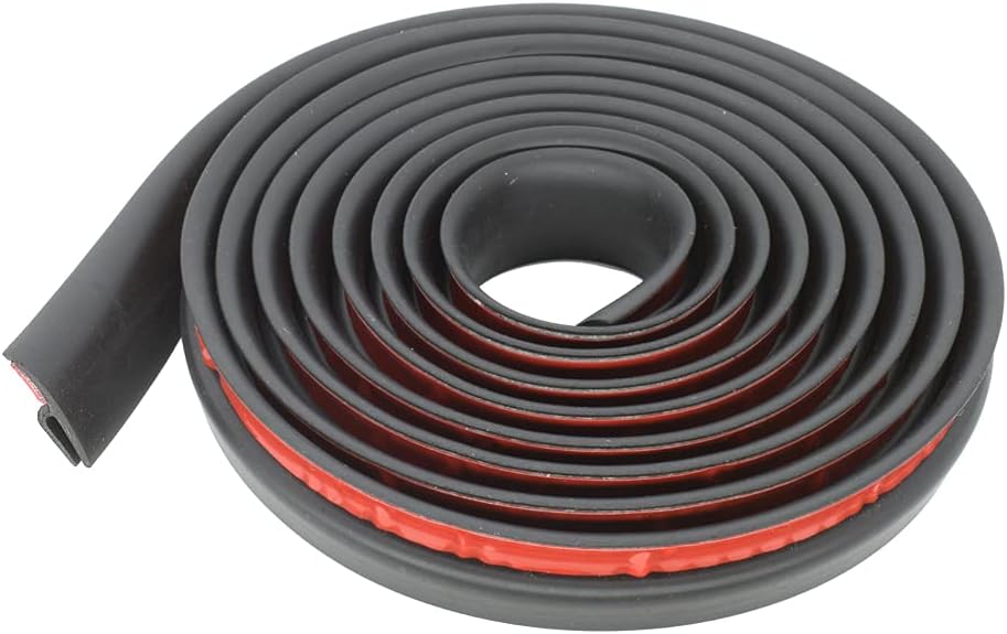 AUTOXBERT 4M/13Ft Car Weather Stripping H Type Rubber Sealing Strip Trim Cover Automotive Front Windshield Sealing Strip Trim for Car Front Rear Windshield Sunroof Weatherstrip