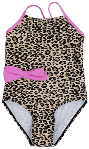 Image of ToBeInStyle Girl's Spaghetti Strap Printed Assorted Styles One Piece Swimsuit