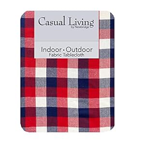 Newbridge American Rustic Red, White and Blue Plaid Cotton Weave Fabric Napkin Set, Indoor Outdoor Country Rustic Patriotic Woven Plaid Napkins, Set of 4 Napkins Newbridge American Rustic Red White and Blue Plaid Cotton Weave Fabric Napkin Set Indoor Outdoor Country Rustic Patriotic Woven Plaid Napkins Set of 4 Napkins