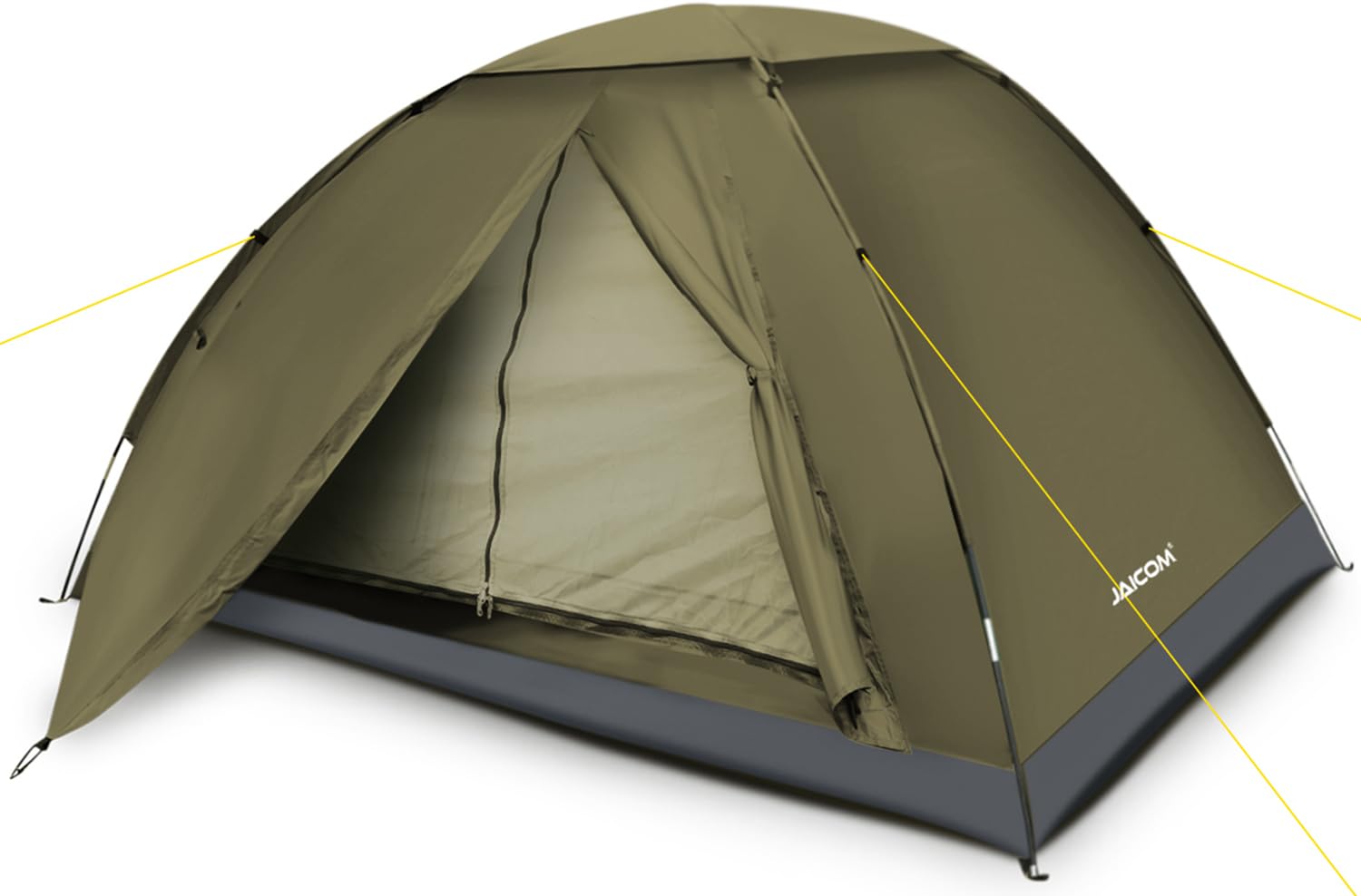 Amazon.com: JAICOM 1-4 Person Camping Tent - Lightweight
