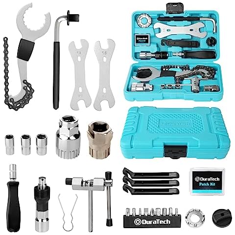 DURATECH 31 Pieces Bicycle Tool Kit Cover