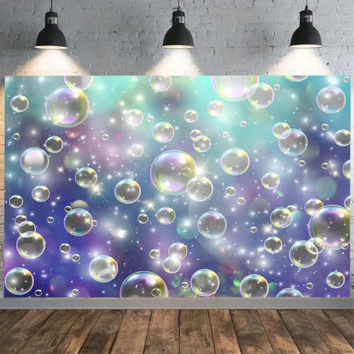 Fondo Fotográfico Bubble Birthday Party 8X6FT