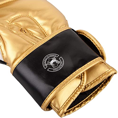 Venum Boxing Gloves Contender 2.0 - Black/White-Gold - 10Oz, Black/White/Gold, 10 Oz #TOP4