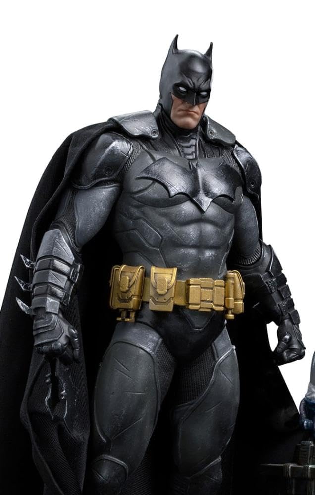 Iron Studios Batman Dekofigur Unleashed Deluxe 1/10, 24 cm