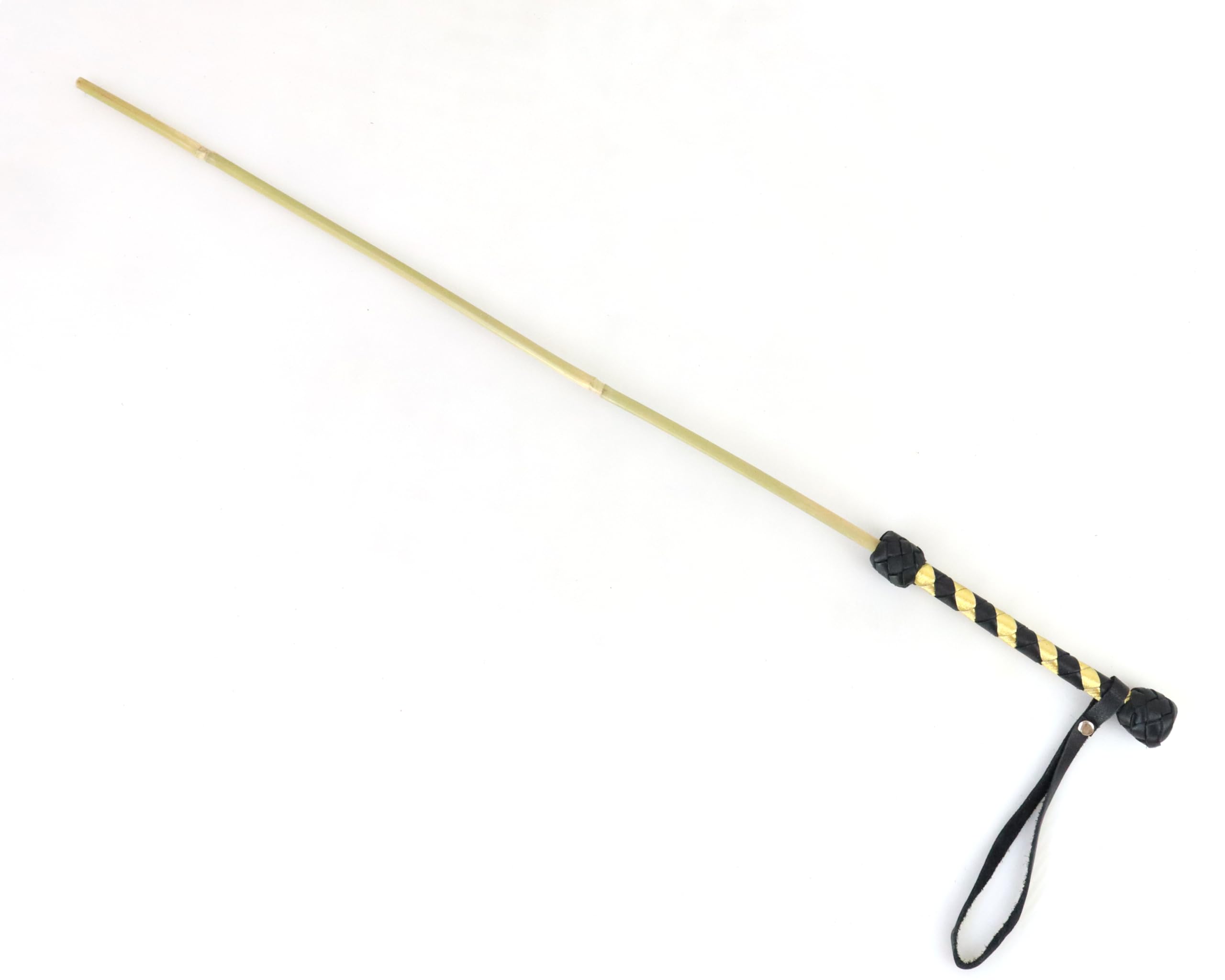 Bamboo Handcrafted Riding Crop Stick - 29.5
