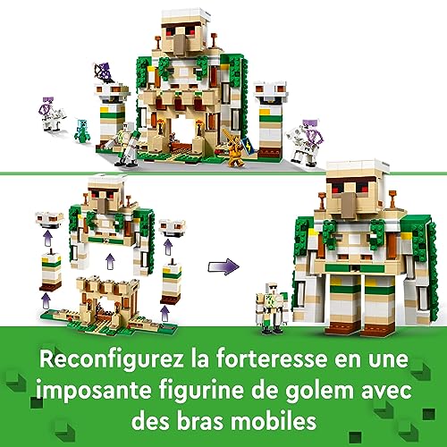 LEGO Minecraft La forteresse du golem de fer 21250 - vue 8