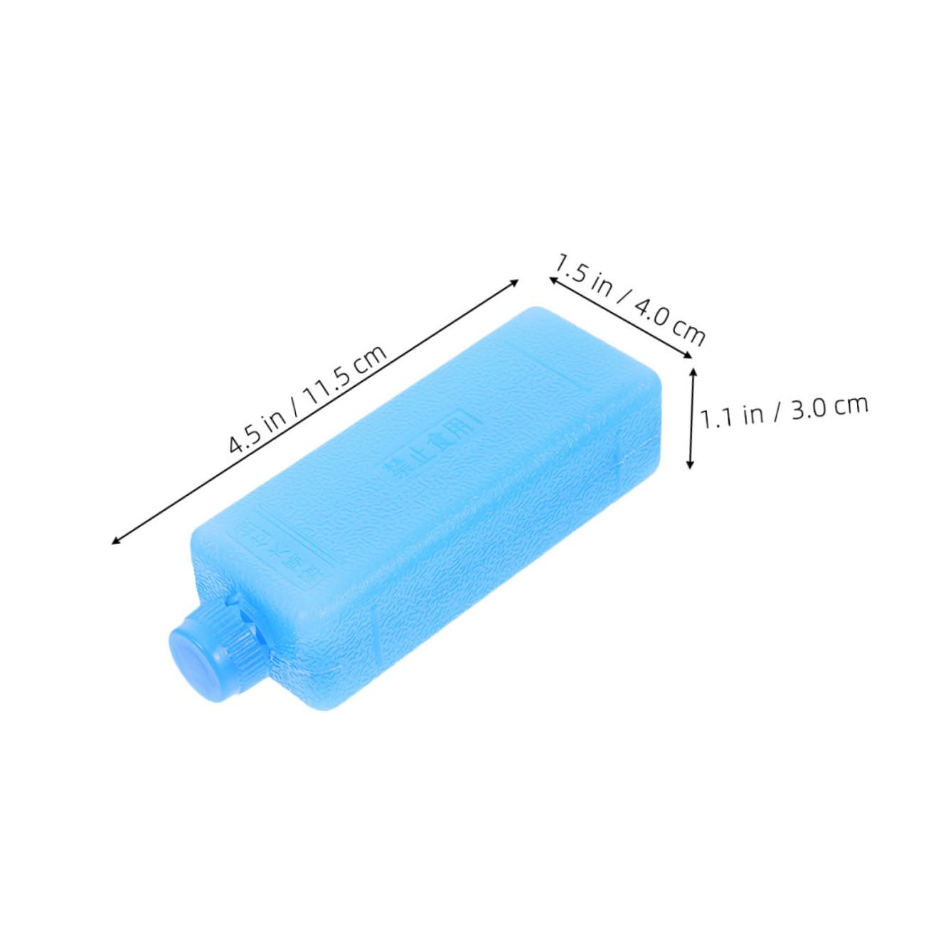 Mipcase 12Pcs Portable Freezer Blocks for Air Conditioner Fans Reusable Cooling Packs for Food Lunch Boxes for Camping Outdoor Activities