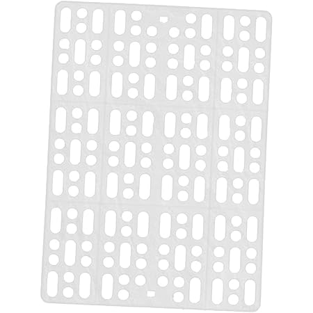 Amazon 小動物用マット ウサギのマット 2枚セット 休足フロアー ソアホック対策 プラスチック製 交換用 小動物 うさぎ モルモット チンチラ クリア 樹脂 ケージ用 メッシュスノコ ペット用品 色ランダム出荷 Oncpcare 飼育ケージ内装 通販