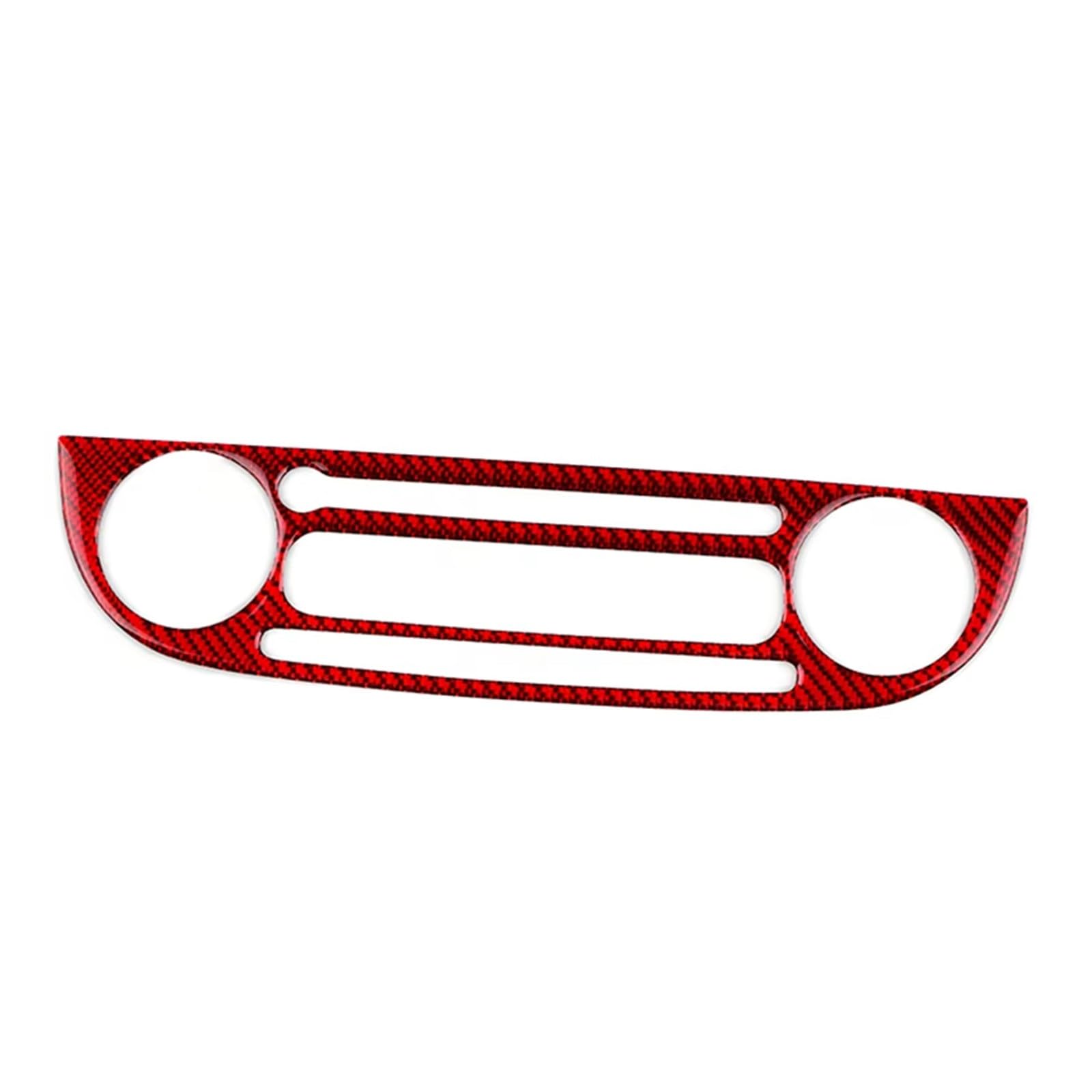 Centre Console Frame Compatible with Abarth 595 2012 2013 2014 Car Center Console Air Outlet Cover Trim Sticker Frame Protection Accessories