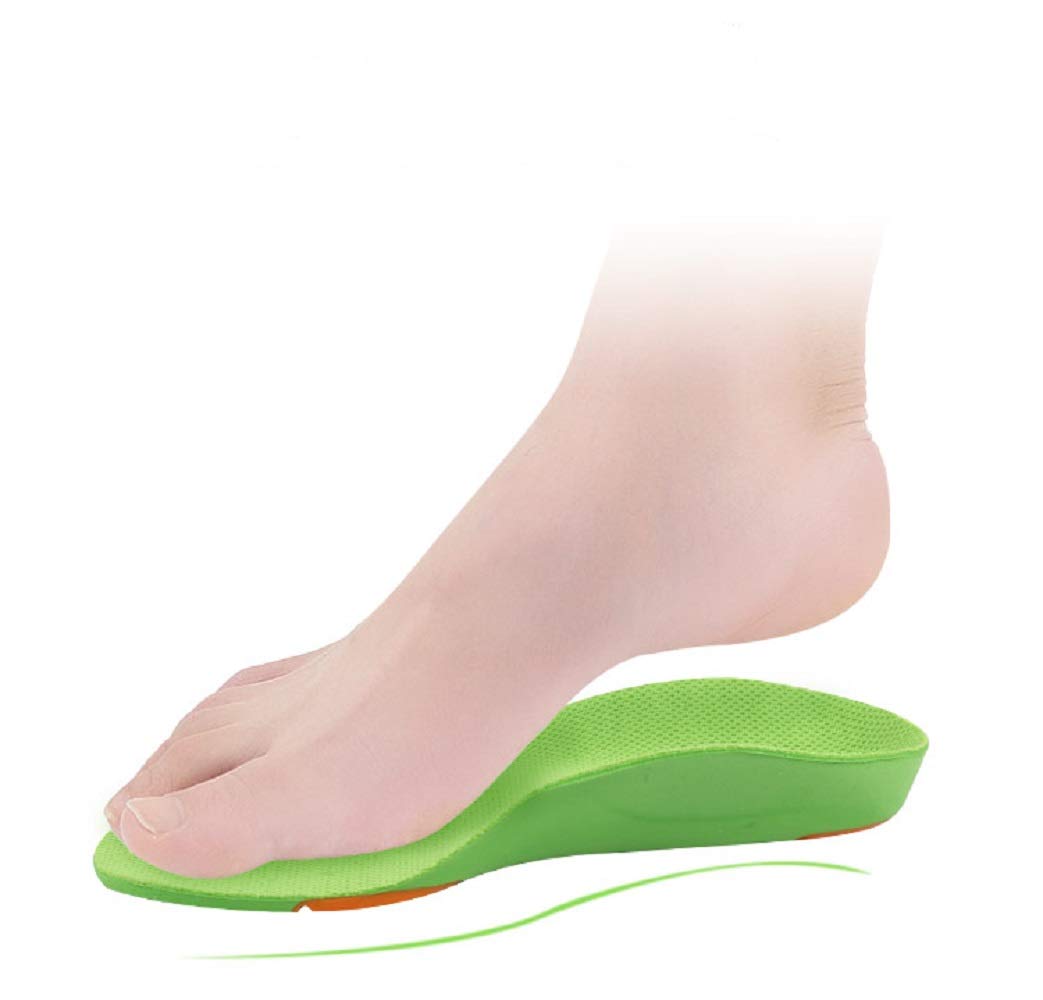 Sottopiede ortopedico per bambini plantare ortopedico per arco di supporto inserto morbido per piedi piatti fascite plantare problema dolore al piede 1 paio 25 cm US 5-7