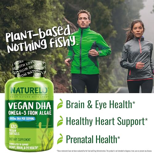 NATURELO Vegan DHA Supplement