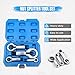 Metal Nut Splitter Tool Heavy Duty,4PCS Nut Separator Designed for Removing Broken, Damaged, Or Rusty Nuts Without Damaging Bolt Threads