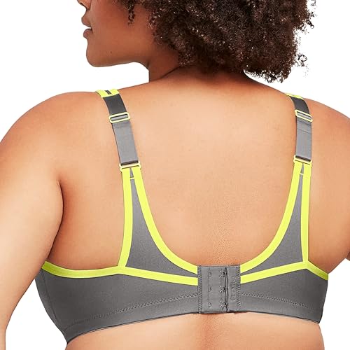Image of Glamorise Women's Stretch Cotton Non-Wired Sports Bra