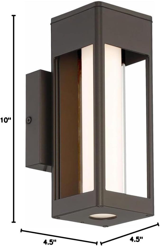 Access Lighting - HI Access 20125LEDDMG-ORB/OPL Transitional LED Outdoor Wall Mount from Soll Collection Dark Finish, Oil Rubbed Bronze
