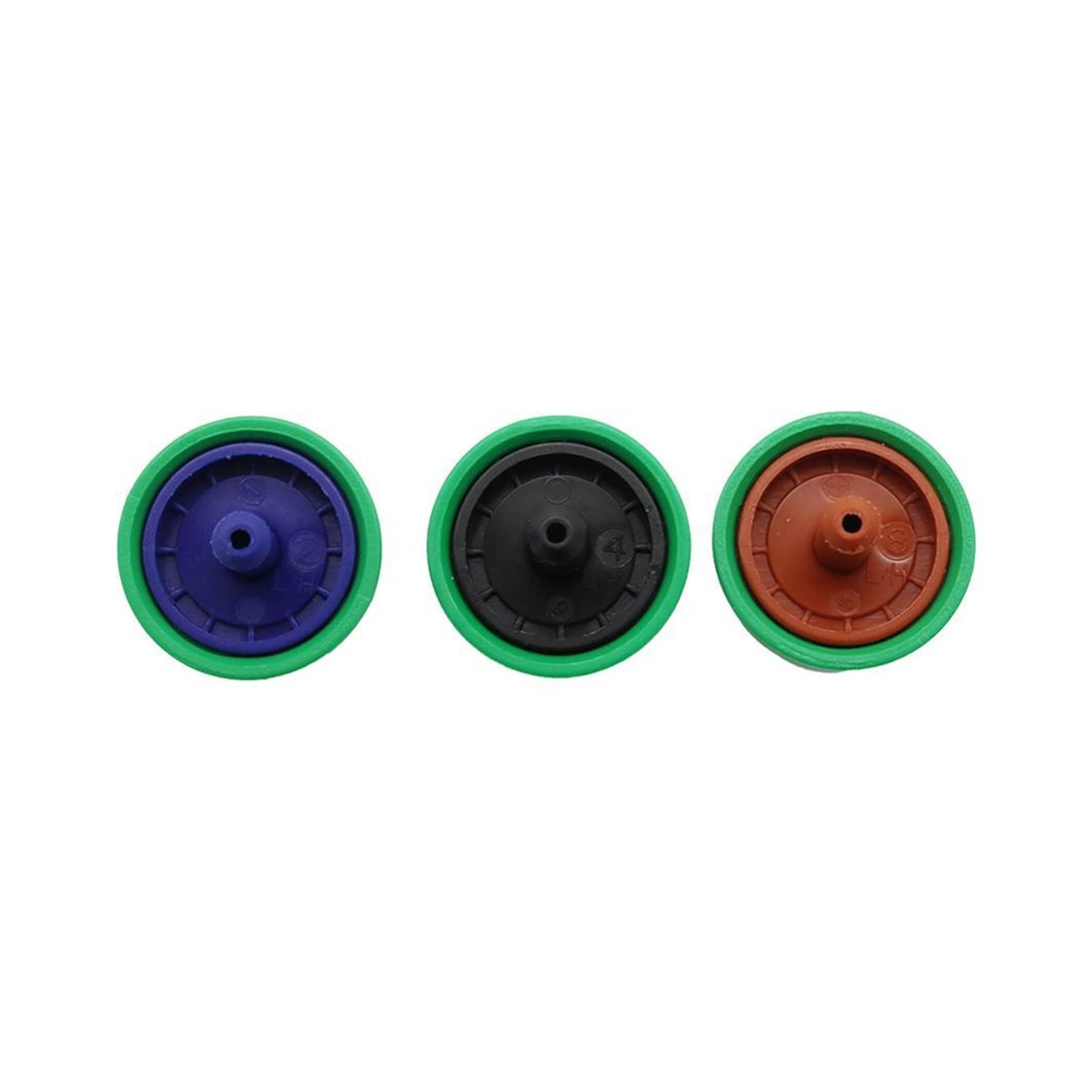 System nawadniania zraszaczy ogrodowych 300. 2L / 4L / 8L Stały regulator przepływu Compensation Compensation Dripper 4/7 mm Dysza nawadniania ogrodowa (Color : 2 L)