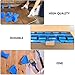 Composite Shims 20pcs Flooring Spacer Laminate Wood Flooring Tools for Plank Hardwood Floating Floor Installation Supplies Blue Tile Spacers