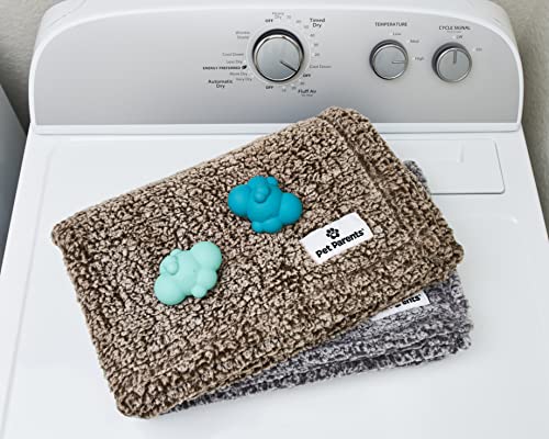 Pet Parents® Furball® Pet Hair Remover, (2Pack) Of Pet Hair Remover For Laundry, Cat & Dog Hair Remover, Lint Remover For Clothes #TOP6