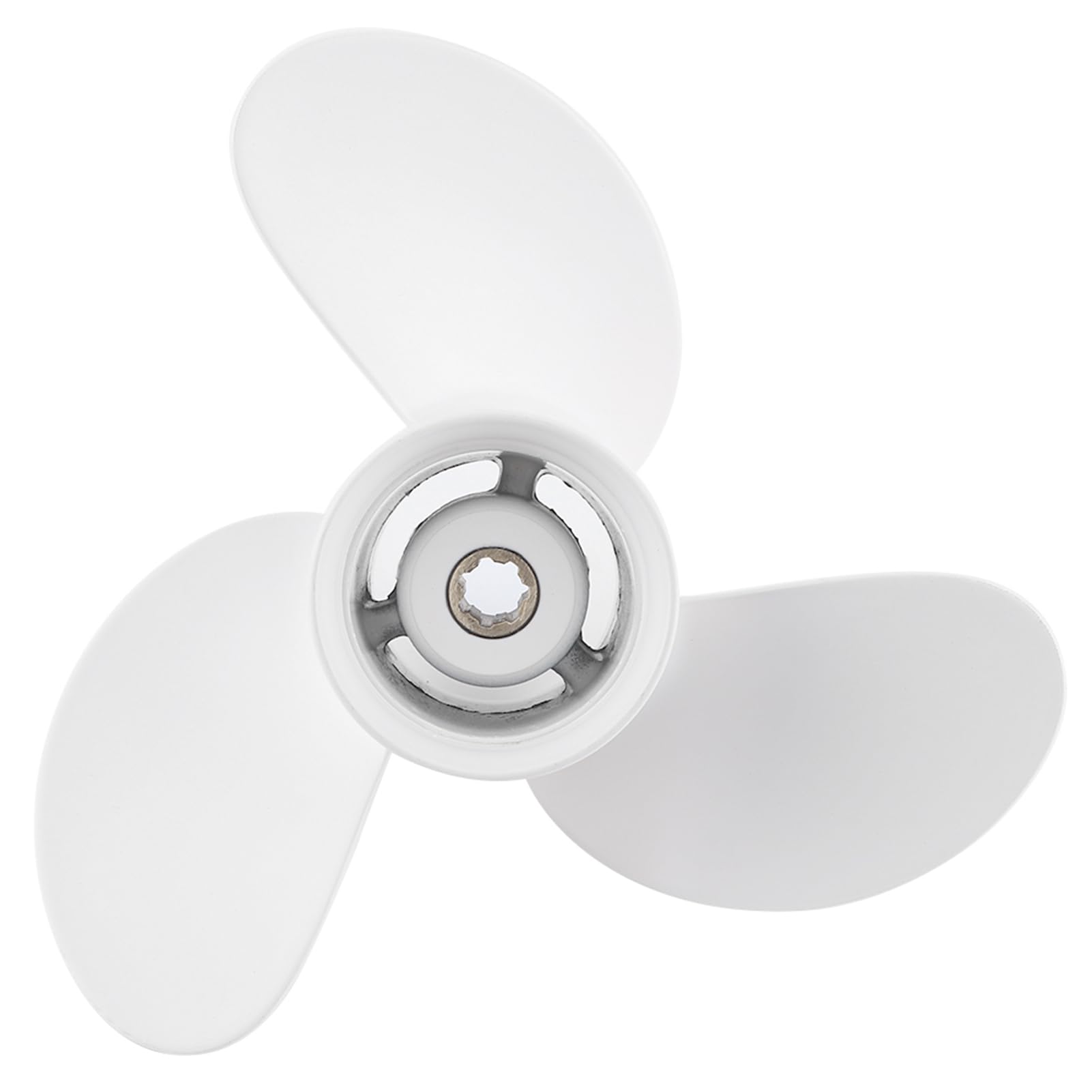 Fuoribordo di Ricambio a 3 Pale in Lega di Alluminio per Barche 6G1 45941 00 El e Leggera Migliore manovrabilità su 6 Motori da 8