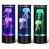 💡Elektrische Quallentanks Lampe enthalten zwei große Quallen. Die Quallen sind realistisch und haben sogar die Ranken, die hinter ihnen schweben, wenn sie sich bewegen, was einen realistischen Effekt erzeugt und Sie fasziniert.