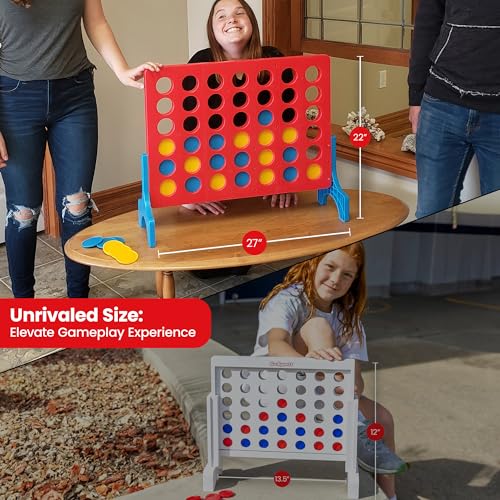 image for Bolaball 4 in a Row Connect Games | Outdoor Board Game | Giant Family 