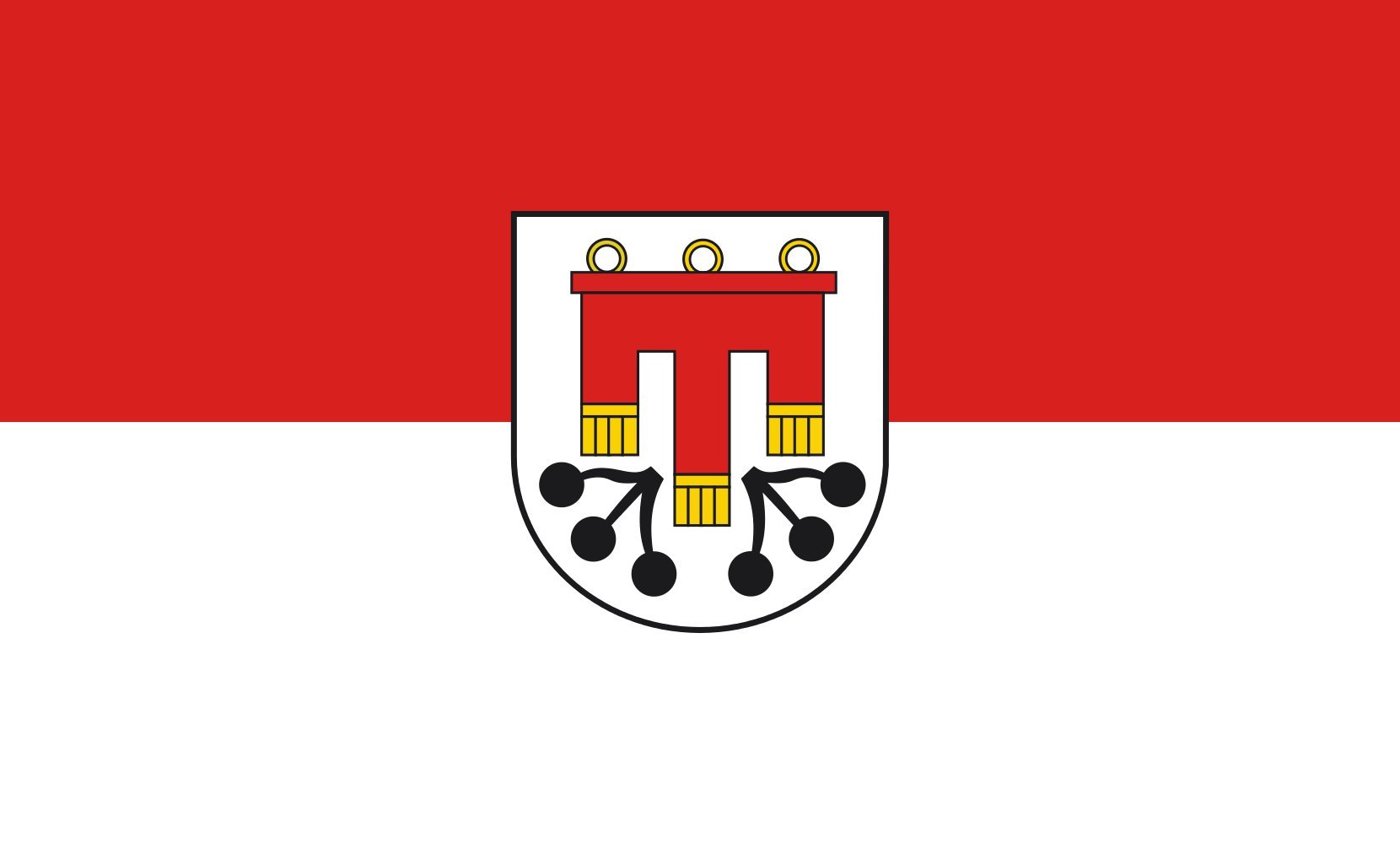 Drapeau Kressbronn am Bodensee grand format pour paysage extérieur