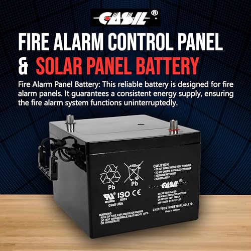 Casil Simplex 2081-9279 12V 110Ah Battery – High-Performance Replacement for Simplex Fire Panels, Reliable Long-Lasting Power, Maintenance-Free AGM Design for Safety Systems - Thumbnail 3
